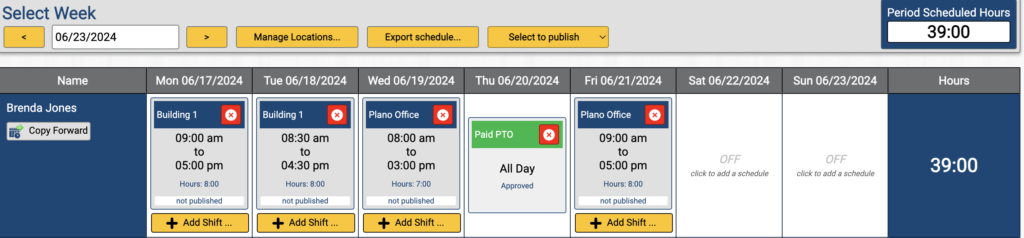 Scheduling app for small business